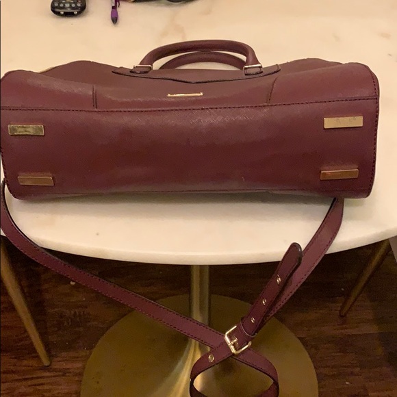 Rebecca Minkoff Amorous Satchel in Black Cherry - Picture 8 of 8